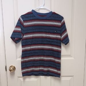 Vans Multicolor Striped Kids Tee